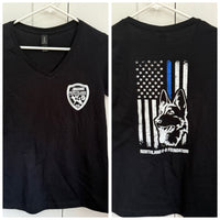 Black V-Neck T-Shirt