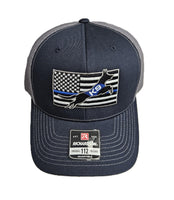 Navy and Gray Trucker Hat