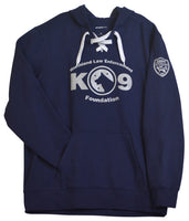 K9 Blue Hockey Style Hoodie