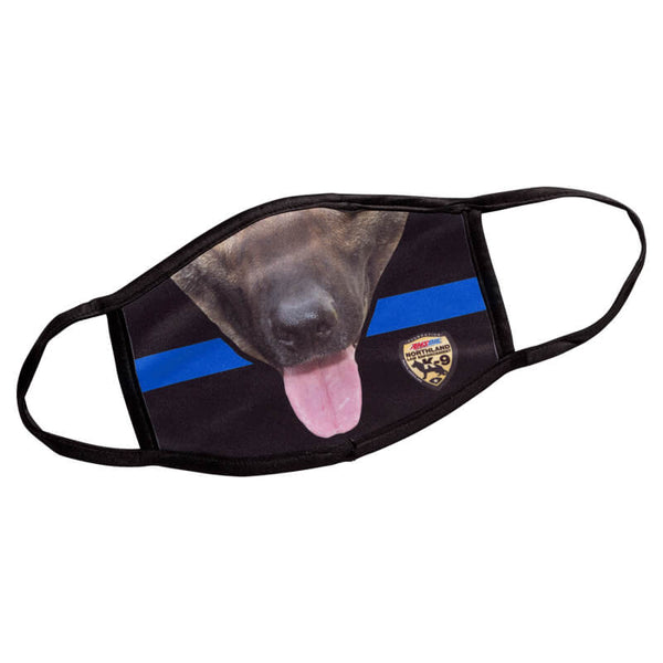Thin Blue Line K9 Facemask 
